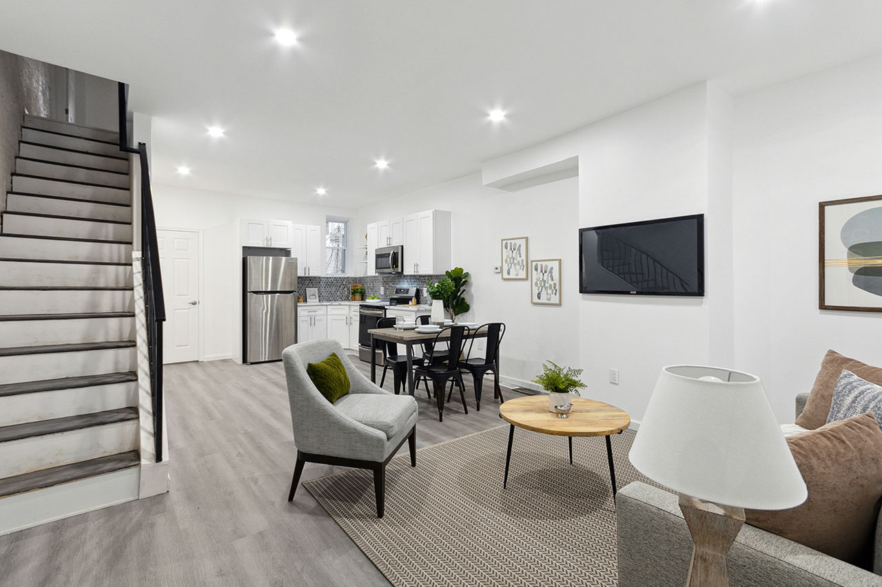 Hughes Housing, 128 N. Hobart St., 1st Floor, Living Room